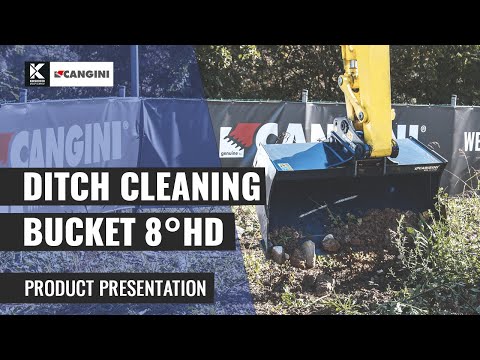 Cupa curățare șanțuri Cangini video